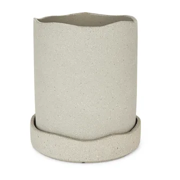 Uneru pote de flores Ø16 cm - Cinza - Ferm Living