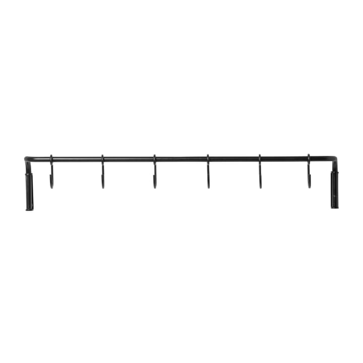 Vara de cozinha com 6 ganchos - Latão preto - Ferm Living