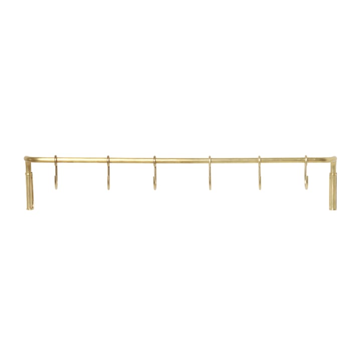 Vara de cozinha com 6 ganchos - latão - Ferm Living
