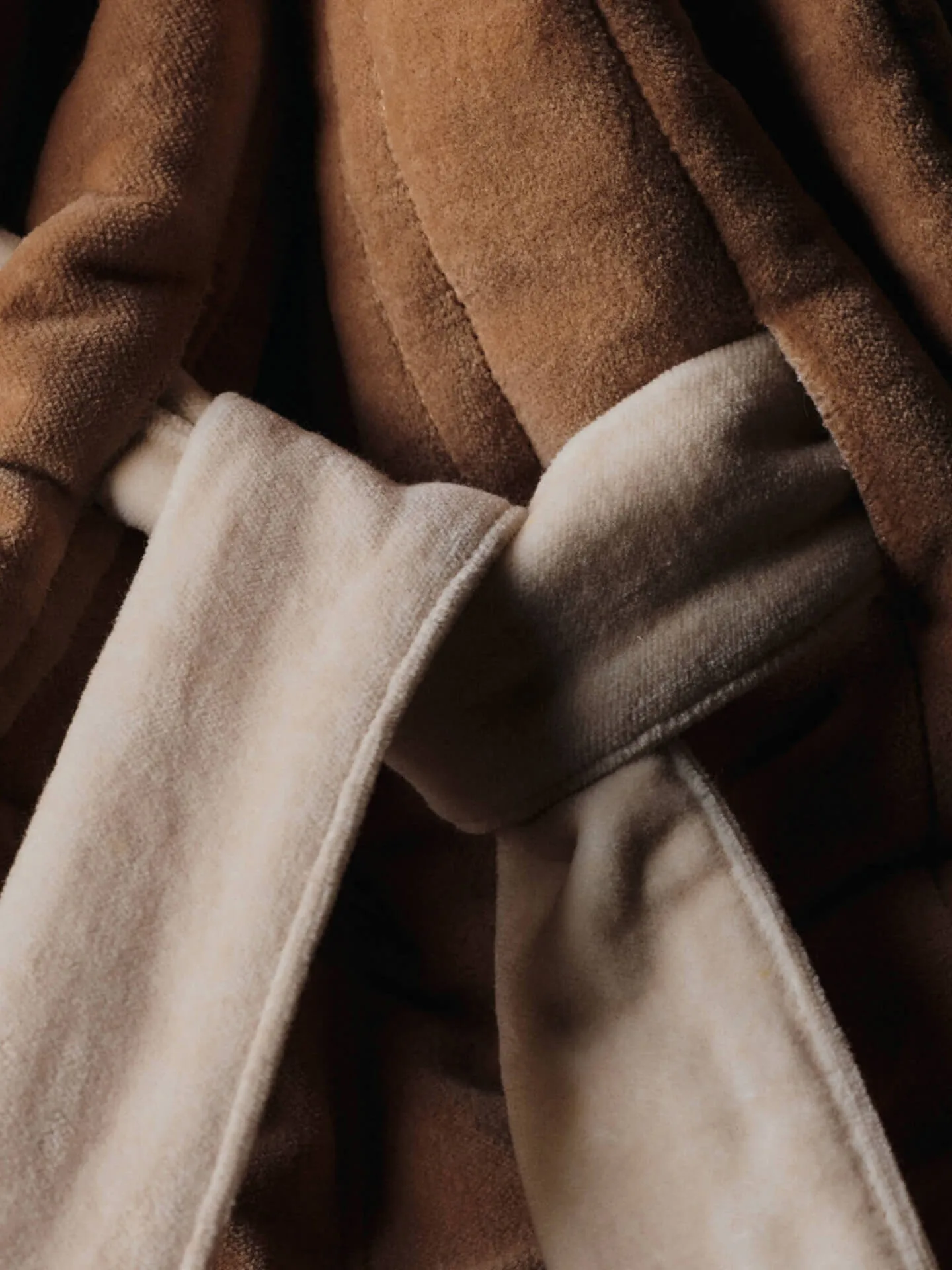 Vari saco acolchoado 50x70 cm, Velvet-tan Ferm Living