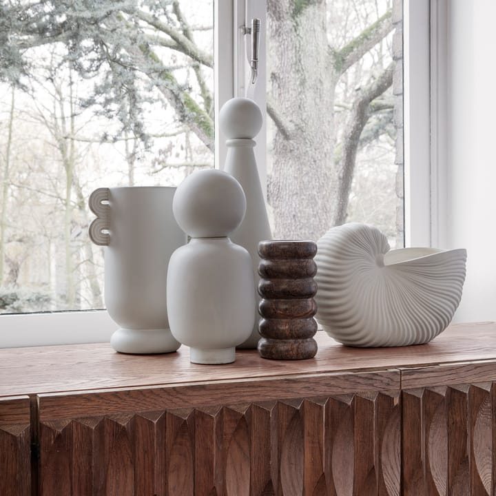 Vaso Bendum, brown marble Ferm Living