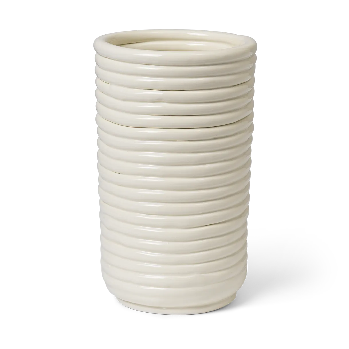 Vaso Corduroy 21 cm, Off white Ferm Living