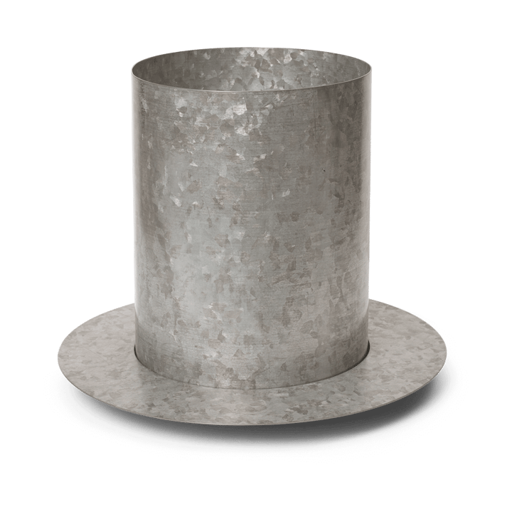 Vaso de flores Auran medium 26,6 cm - Galvanized iron - Ferm Living
