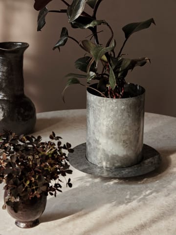 Vaso de flores Auran medium 26,6 cm - Galvanized iron - Ferm Living