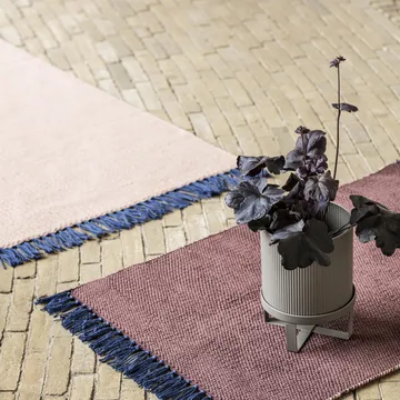 Vaso de flores Bau, pequeno - cinza - Ferm Living