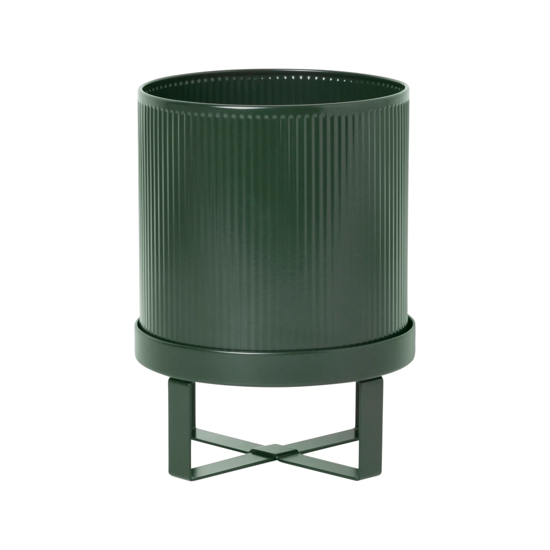 Vaso de flores Bau, pequeno, Dark green Ferm Living