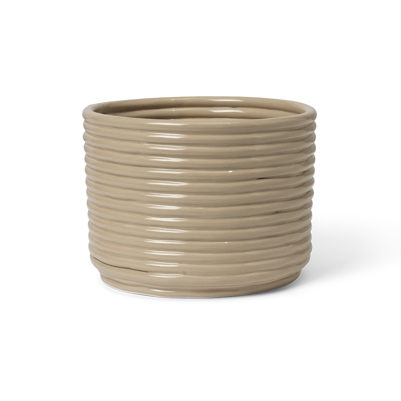 Vaso de flores Corduroy Ø20x15 cm, Cashmere Ferm Living