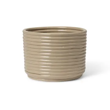 Vaso de flores Corduroy Ø20x15 cm - Cashmere - Ferm Living