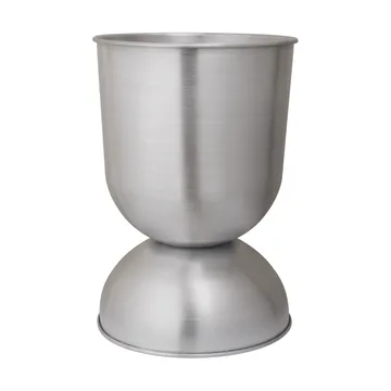 Vaso de flores grande Hourglass - Alumínio - Ferm Living