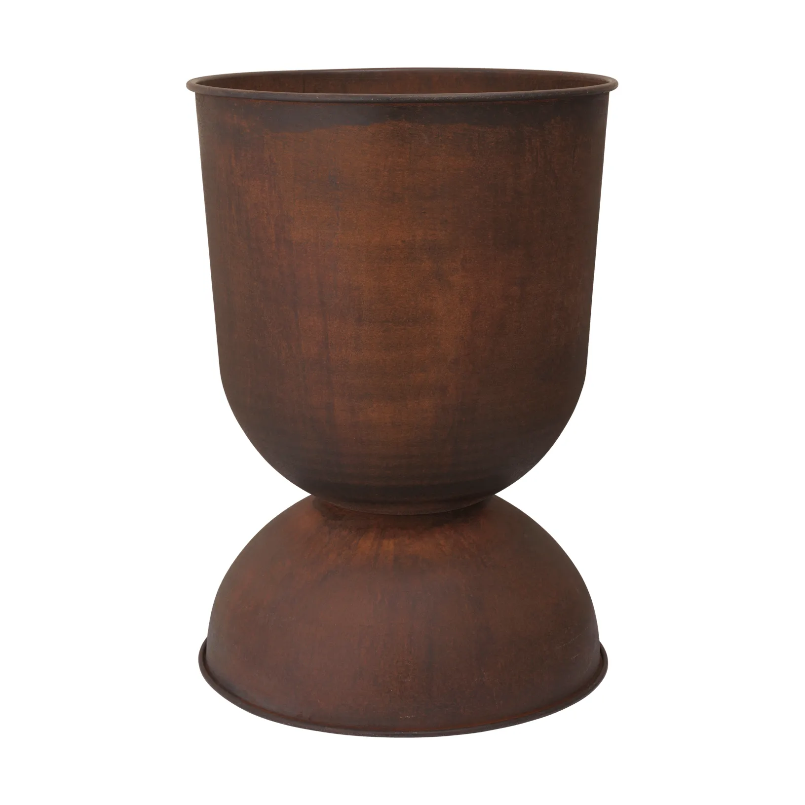 Vaso de flores grande Hourglass, Ferrugem Ferm Living