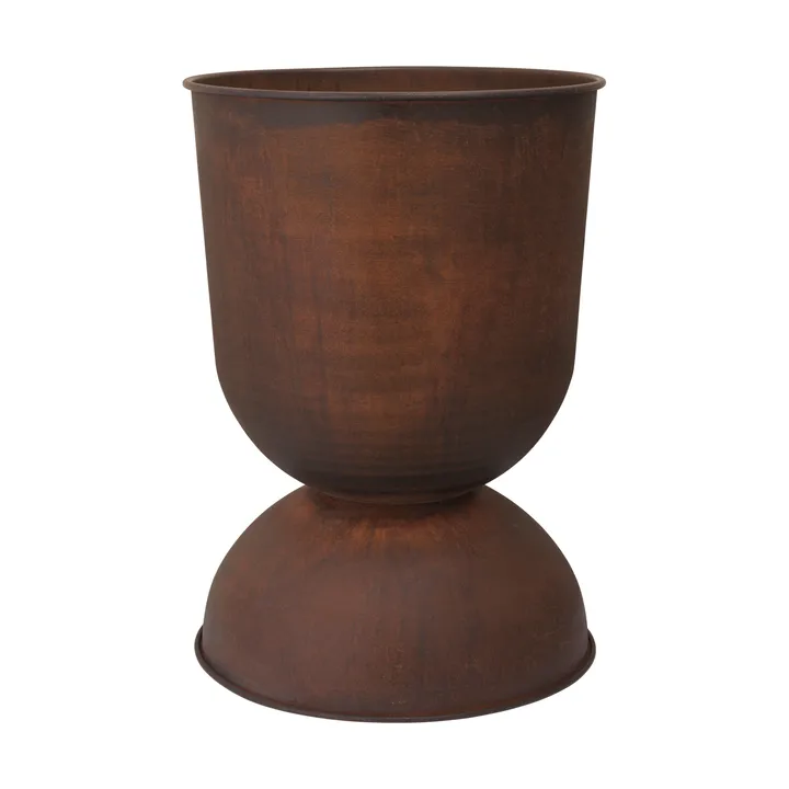 Vaso de flores grande Hourglass - Ferrugem - Ferm Living