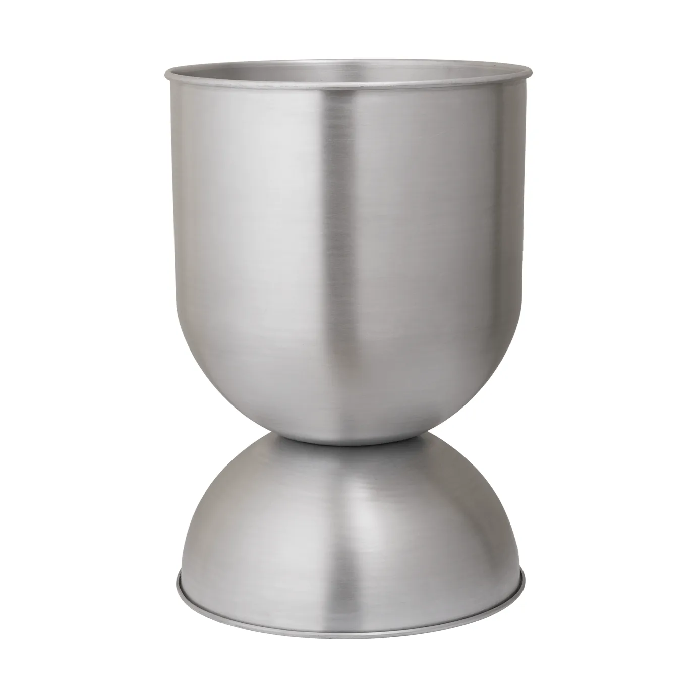 Vaso de flores médio Hourglass Ø40 cm, Alumínio Ferm Living