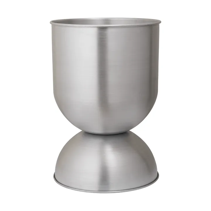 Vaso de flores médio Hourglass Ø40 cm - Alumínio - Ferm Living