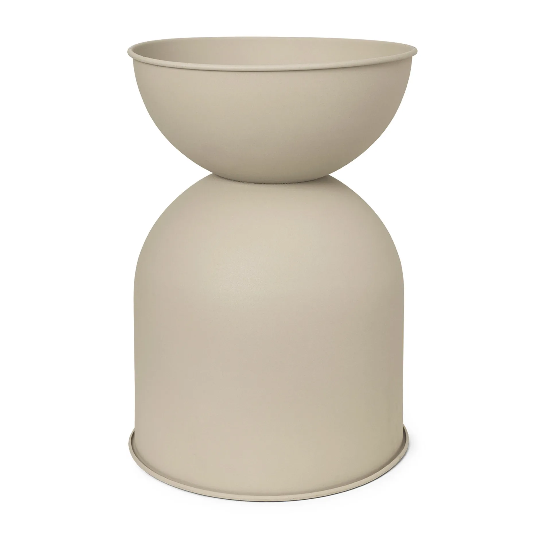Vaso de flores médio Hourglass Ø40 cm, Cashmere Ferm Living