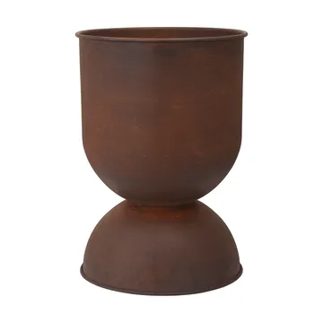 Vaso de flores médio Hourglass Ø40 cm - Ferrugem - Ferm Living