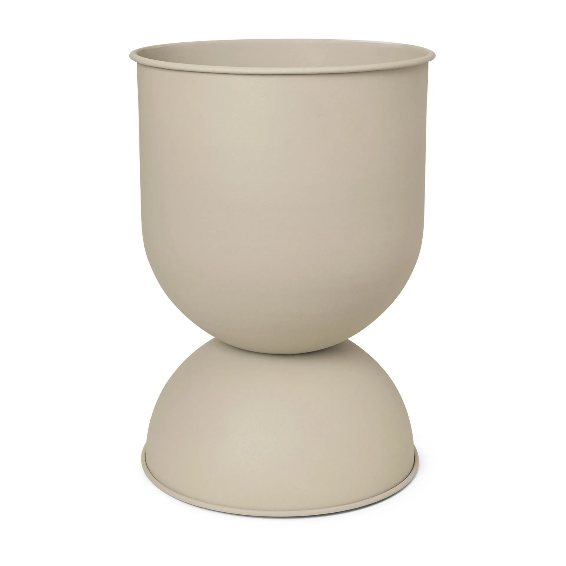 Vaso de flores médio Hourglass, Cashmere Ferm Living