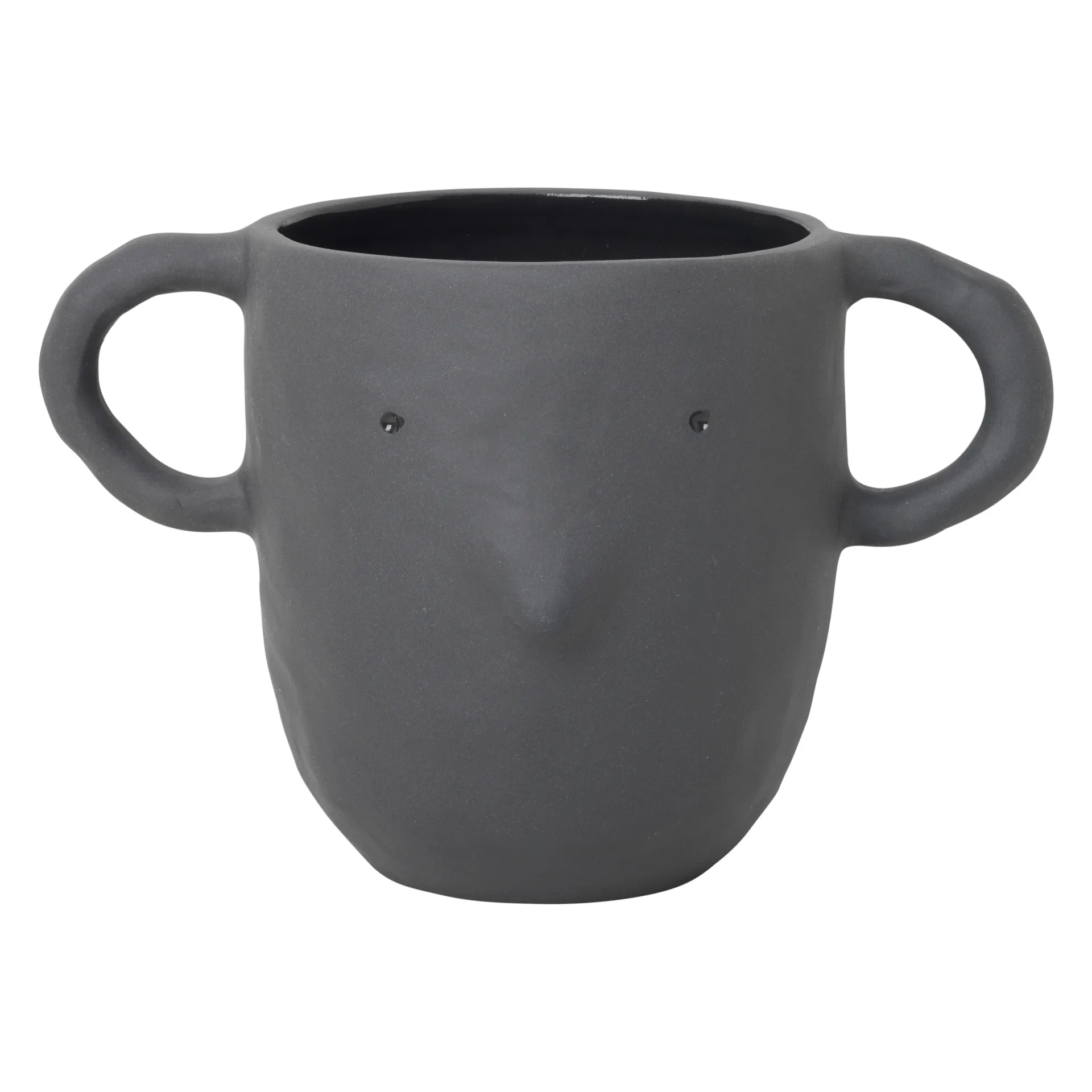 Vaso de flores Mus grande, Cinza escuro Ferm Living