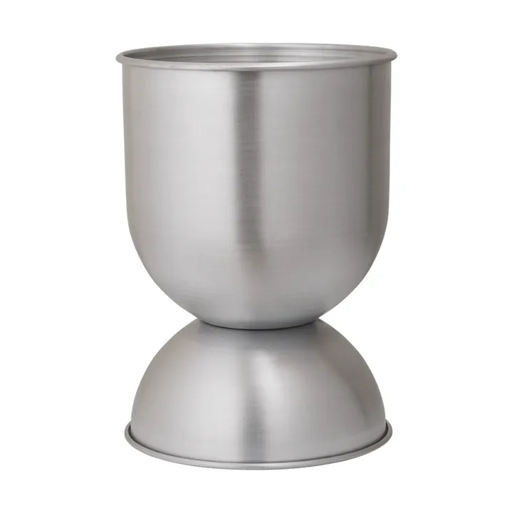 Vaso de flores pequeno Hourglass Ø30 cm - Alumínio - Ferm Living