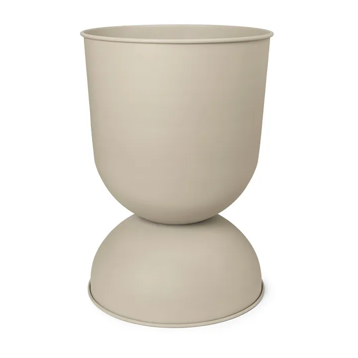 Vaso de flores pequeno Hourglass Ø30 cm - Cashmere - Ferm Living