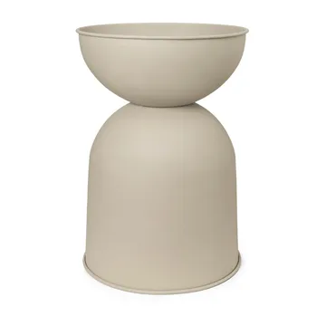 Vaso de flores pequeno Hourglass Ø30 cm - Cashmere - Ferm Living