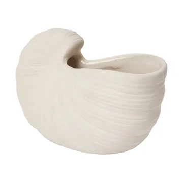 Vaso de flores Shell - Off-white, 11x5,5x7,7 cm - Ferm Living