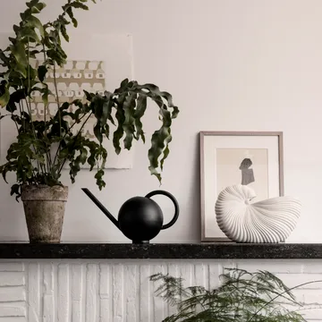 Vaso de flores Shell - Off white, 31x15x21 cm - Ferm Living