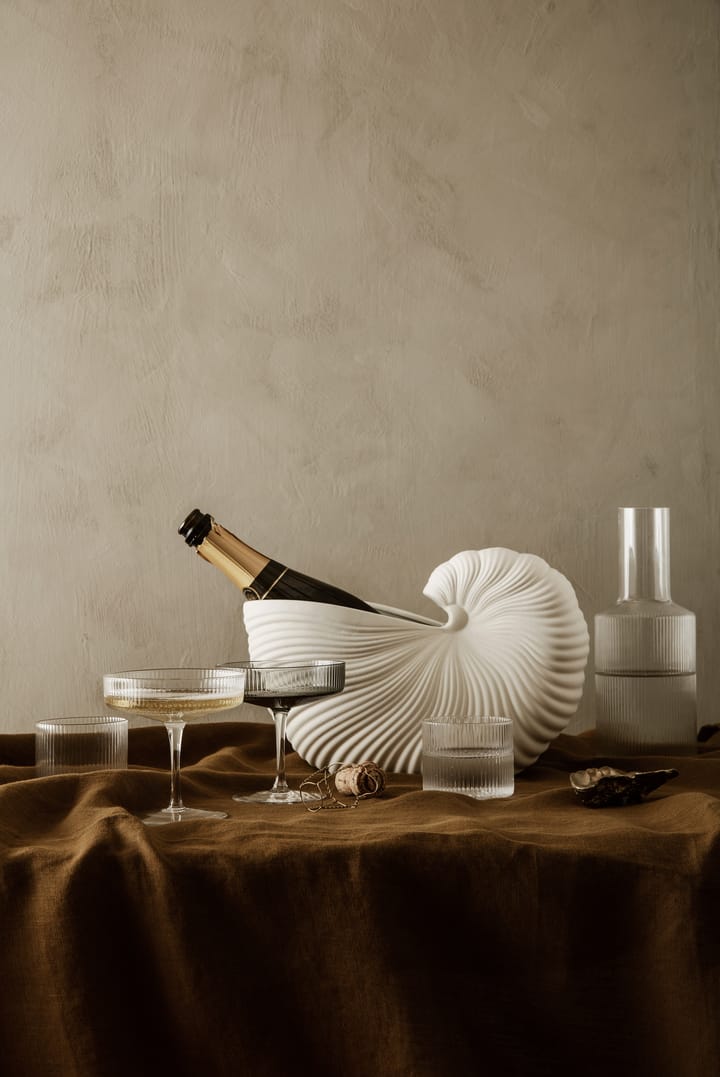 Vaso de flores Shell - Off white - ferm LIVING