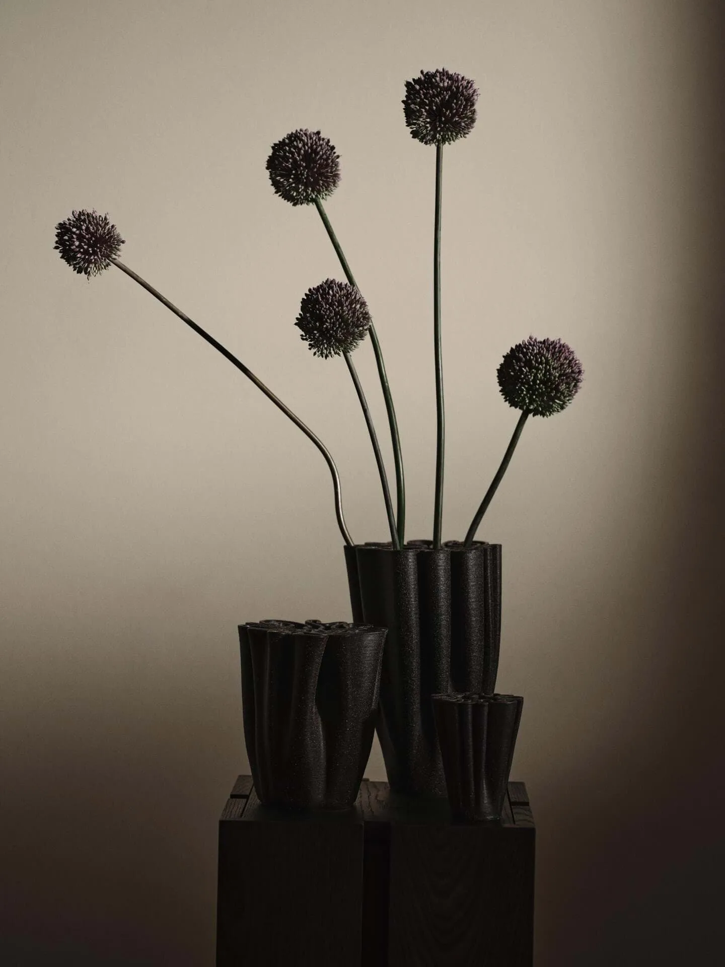 Vaso Dedali 11 cm, Castanho-escuro Ferm Living