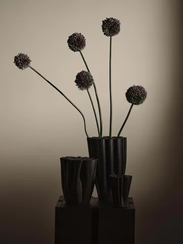 Vaso Dedali 18 cm - Castanho-escuro - Ferm Living