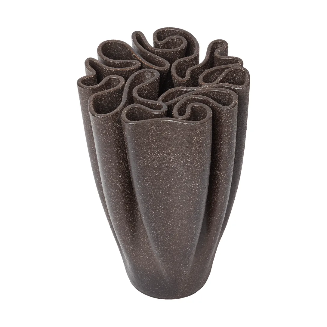 Vaso Dedali 25 cm, Castanho-escuro Ferm Living