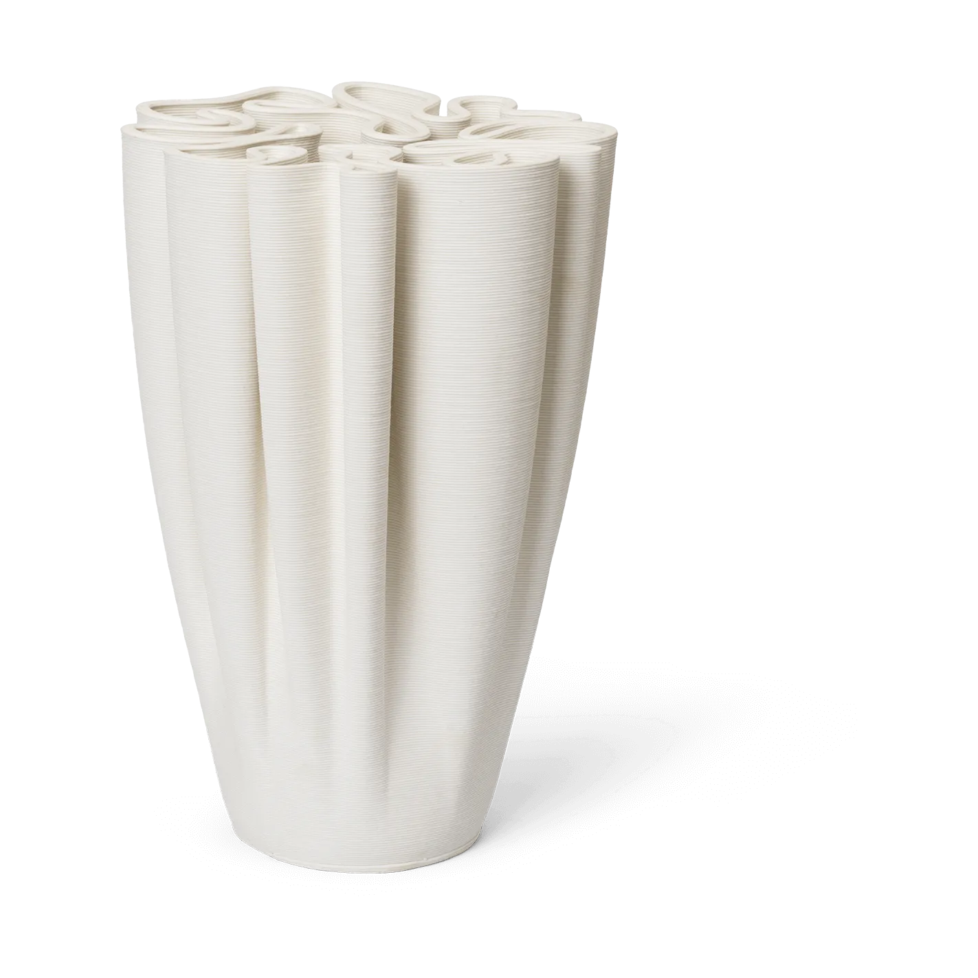 Vaso Dedali 25 cm, Off-white Ferm Living