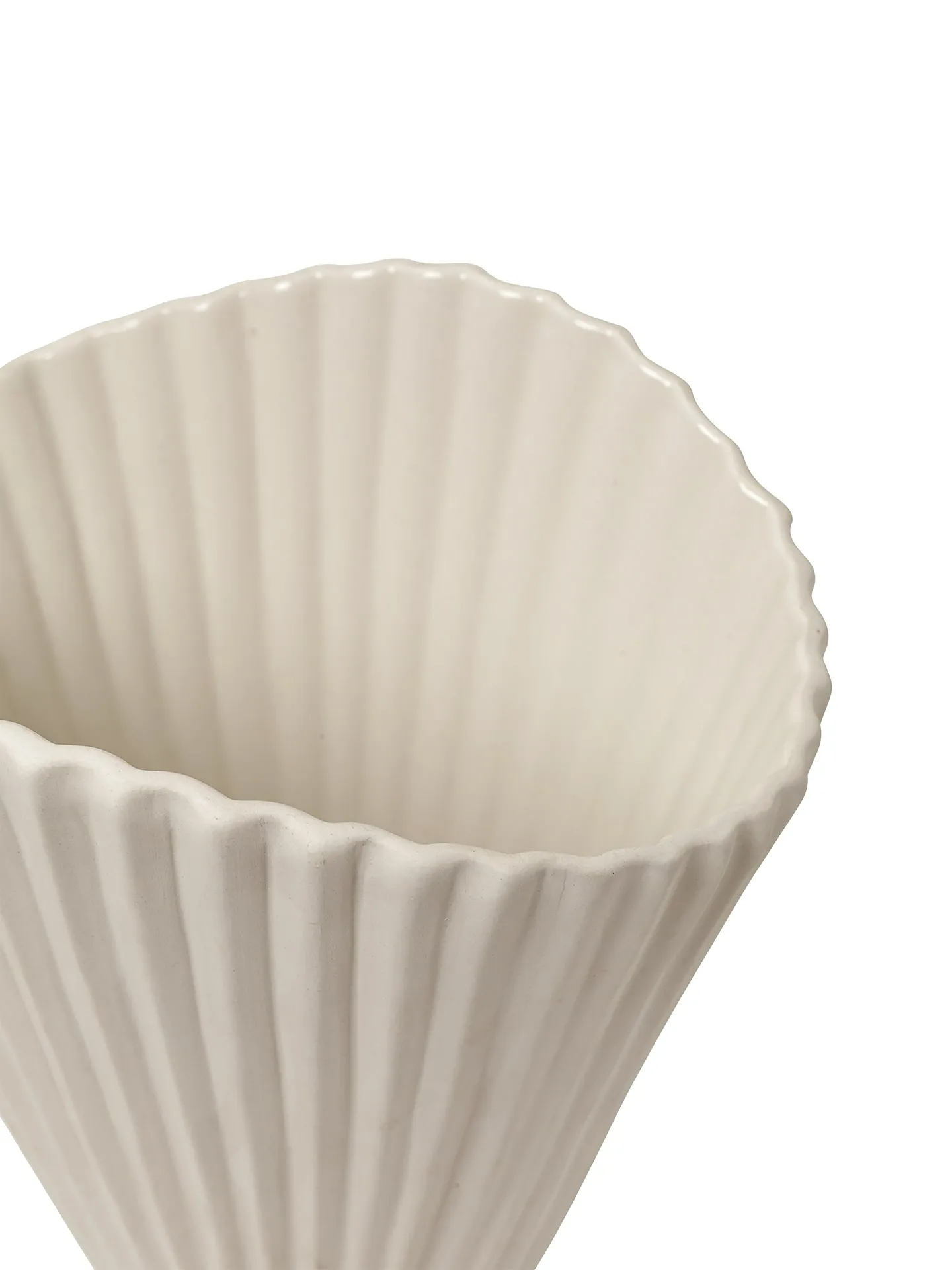 Vaso Fountain 30,5 cm, off -white Ferm Living