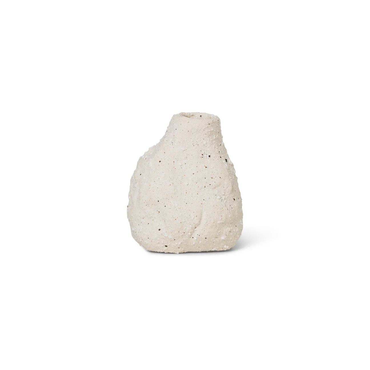 Vaso mini Vulca, Off white stone Ferm Living