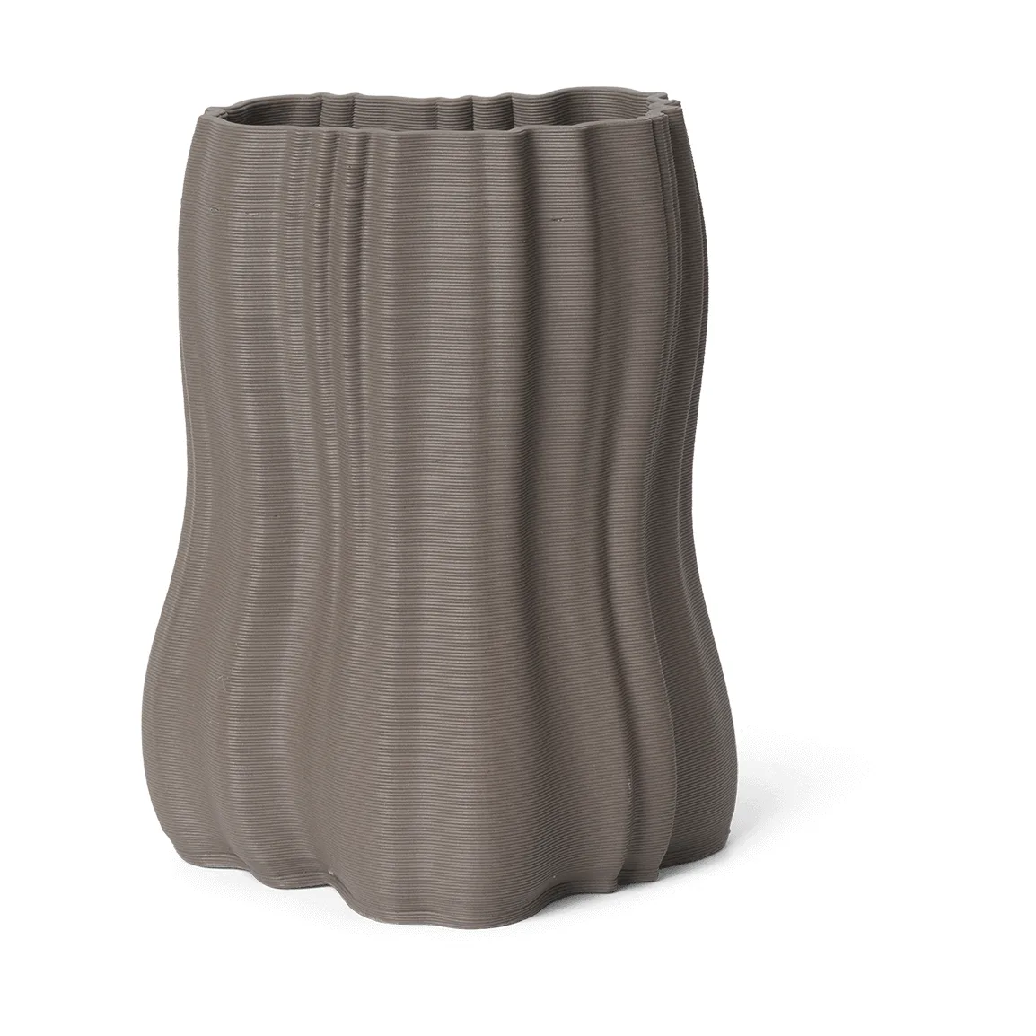 Vaso Moire 20 cm, Antracite Ferm Living