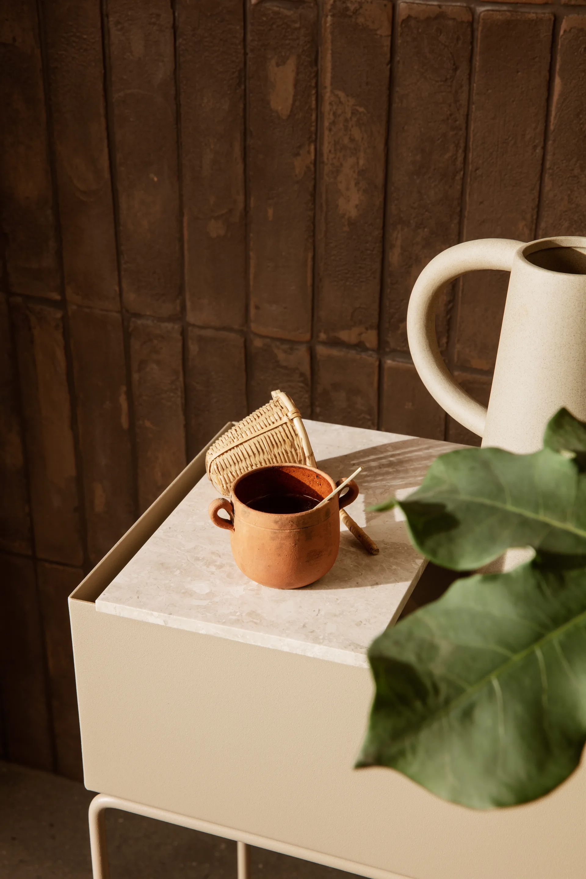 Vaso para plantas Ferm living, cashmere (bege) Ferm Living