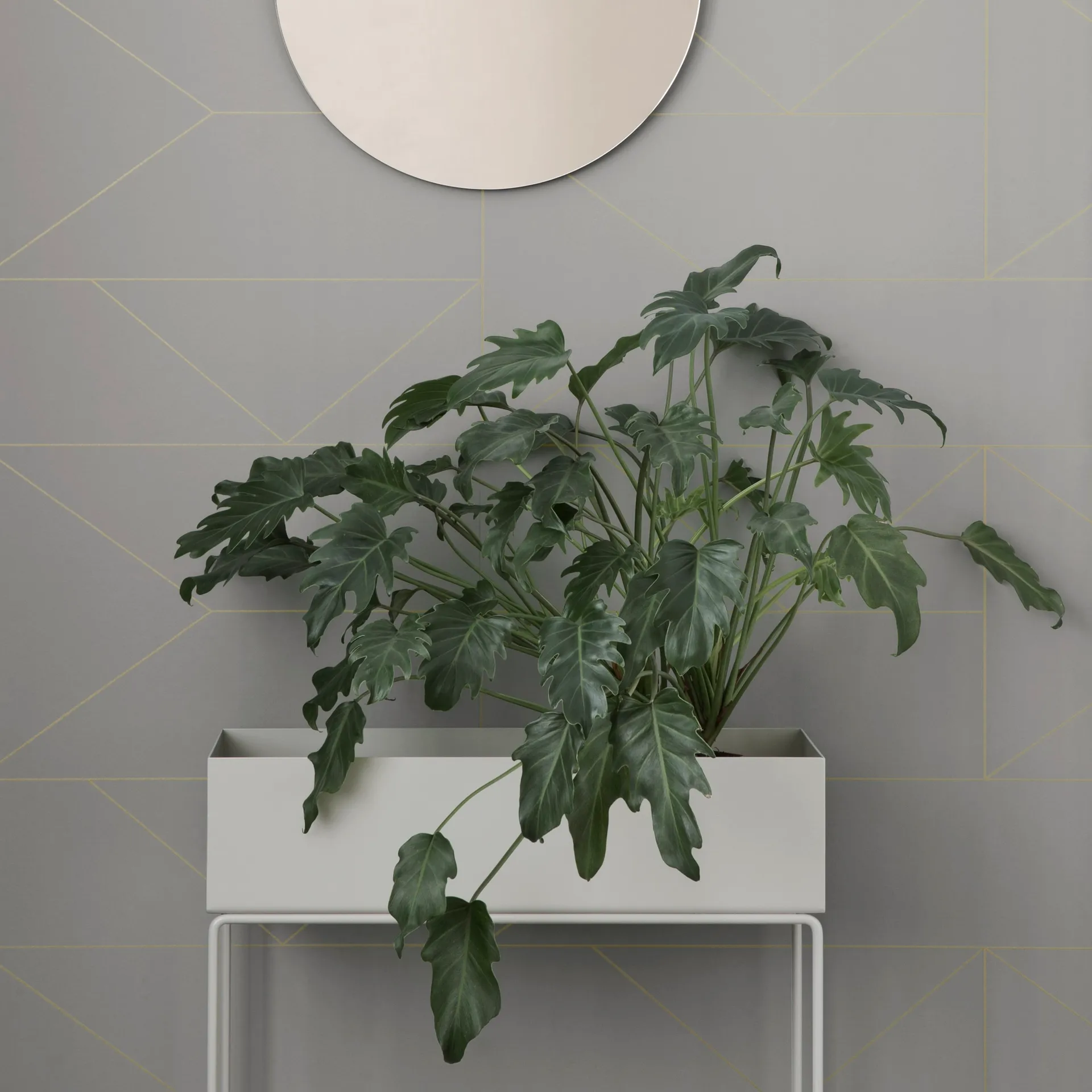 Vaso para plantas Ferm living, light grey (cinza claro) Ferm Living