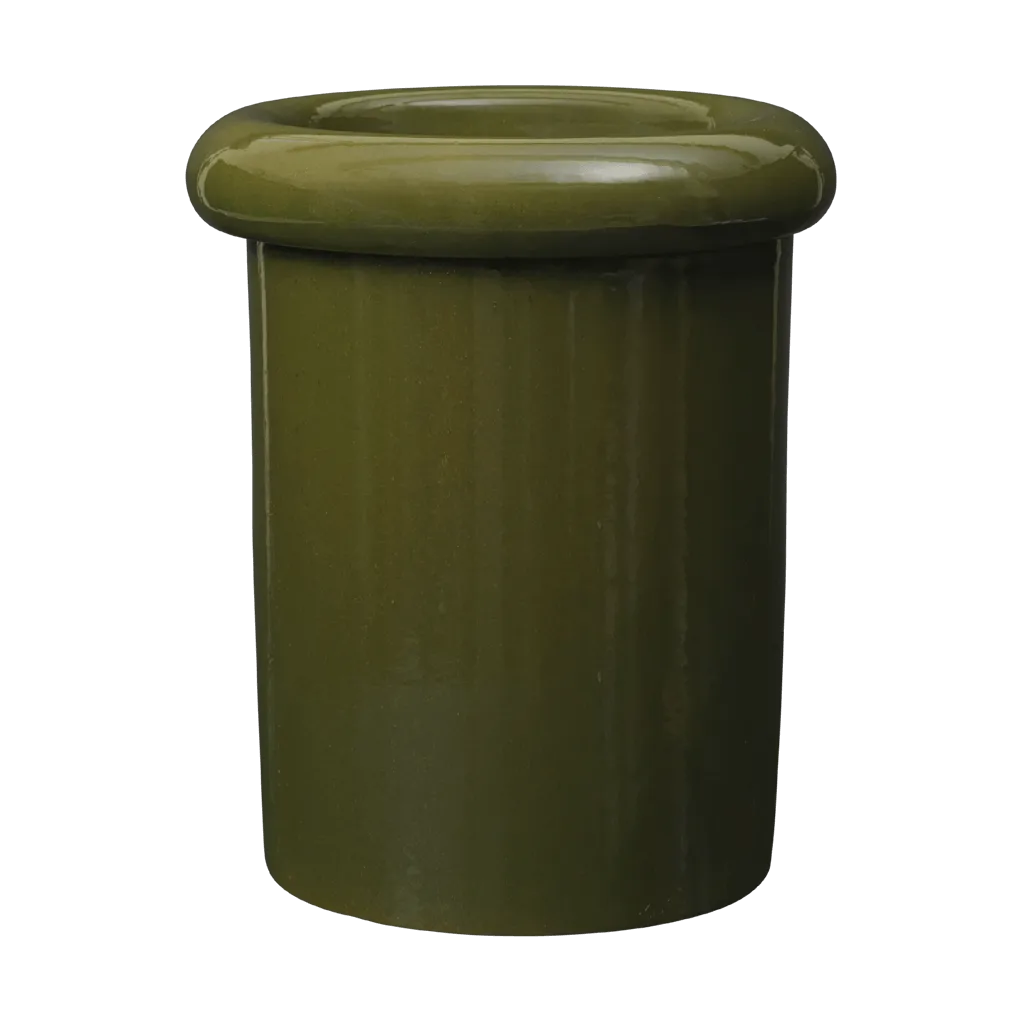 Vaso Rollo Ø31x36 cm, Moss Green Ferm Living