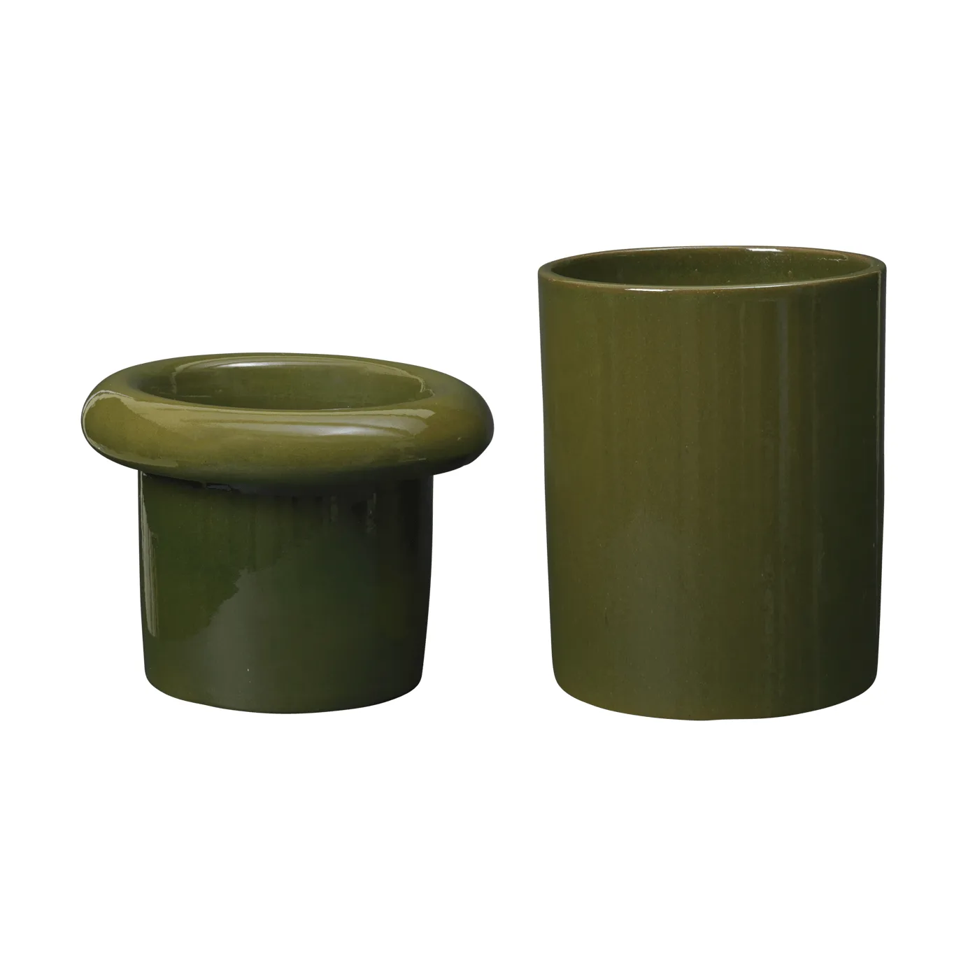 Vaso Rollo Ø31x36 cm, Moss Green Ferm Living