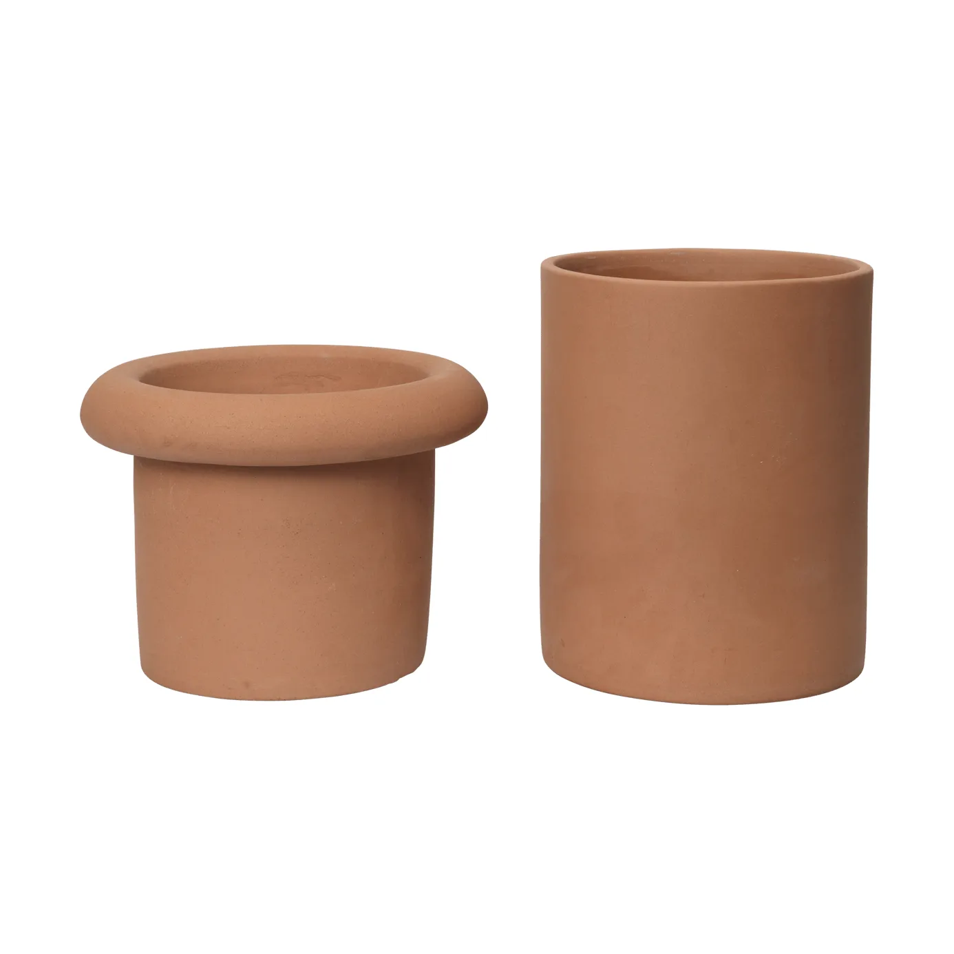 Vaso Rollo Ø31x36 cm, Terracotta Ferm Living