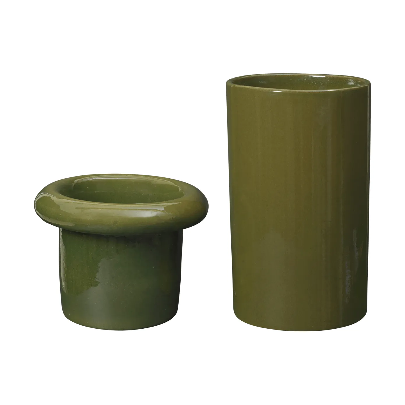 Vaso Rollo Ø31x46 cm, Moss Green Ferm Living
