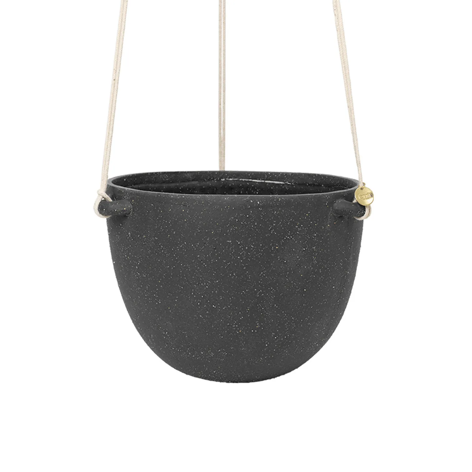 Vaso suspenso Speckle Ø20,5 cm, Cinza escuro Ferm Living