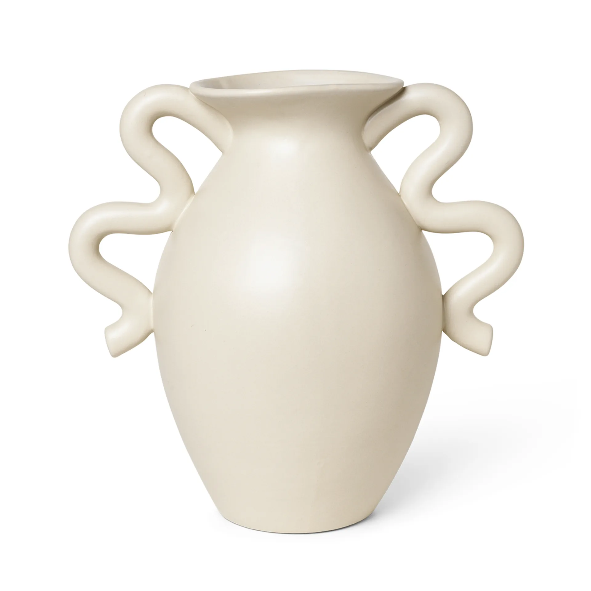 Vaso Verso 27 cm, Cream Ferm Living
