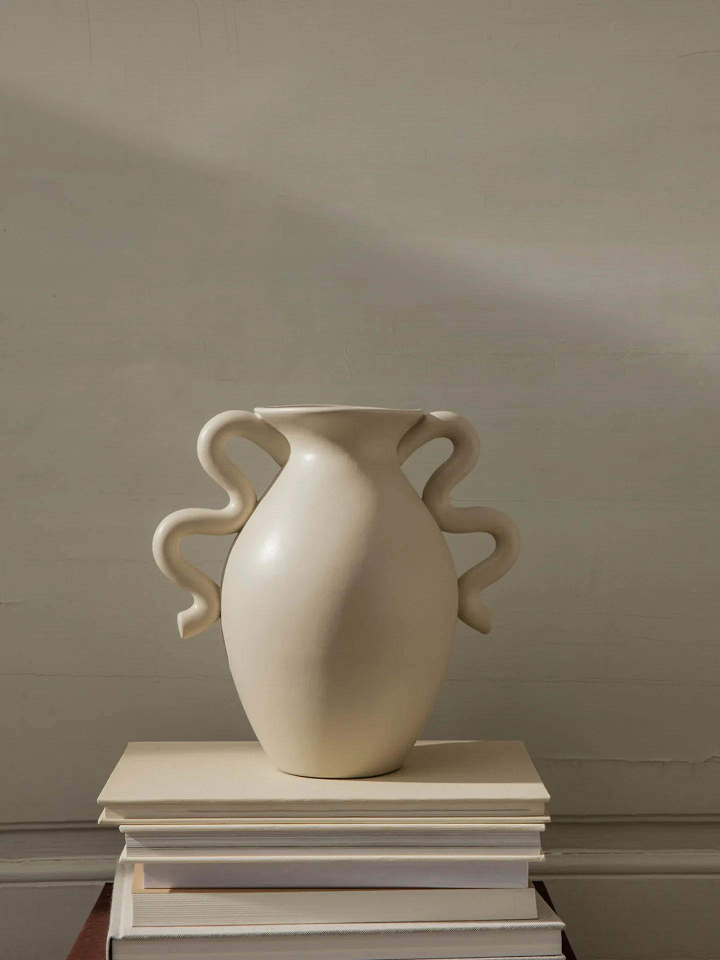 Vaso Verso 27 cm, Cream Ferm Living