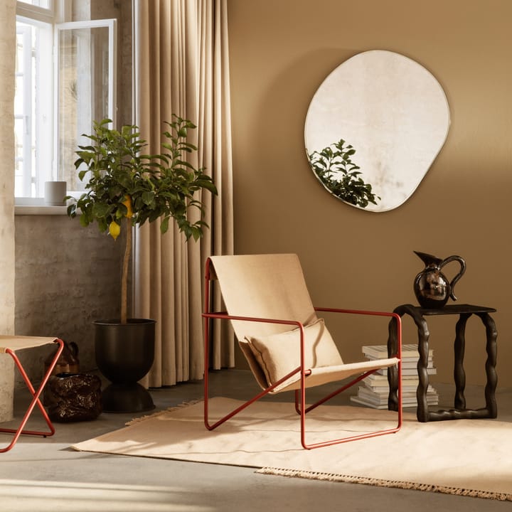 Vaso Verso, preto-castanho Ferm Living