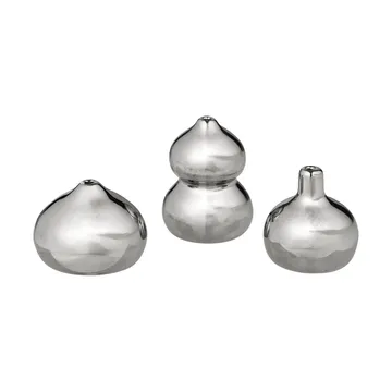 Vasos mini Komo, 3 un. - Prata - Ferm Living
