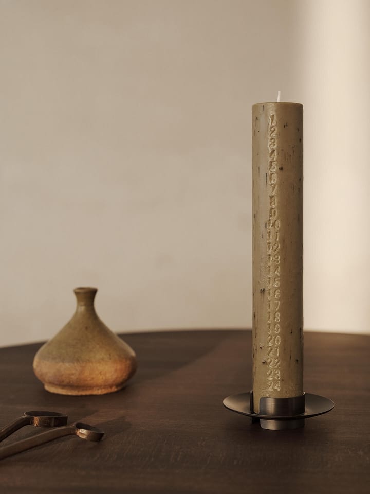 Vela de calendário Mura, Ash brown Ferm Living