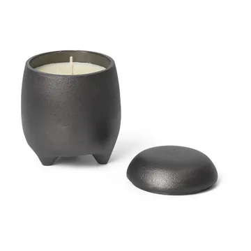 Vela em frasco Evoke - Alumínio enegrecido - Ferm Living