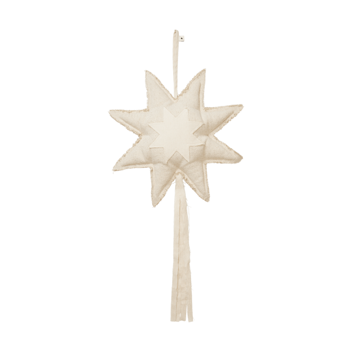 Vela ornamento de janela pendente decorativo 50x88 cm - Natural - Ferm Living