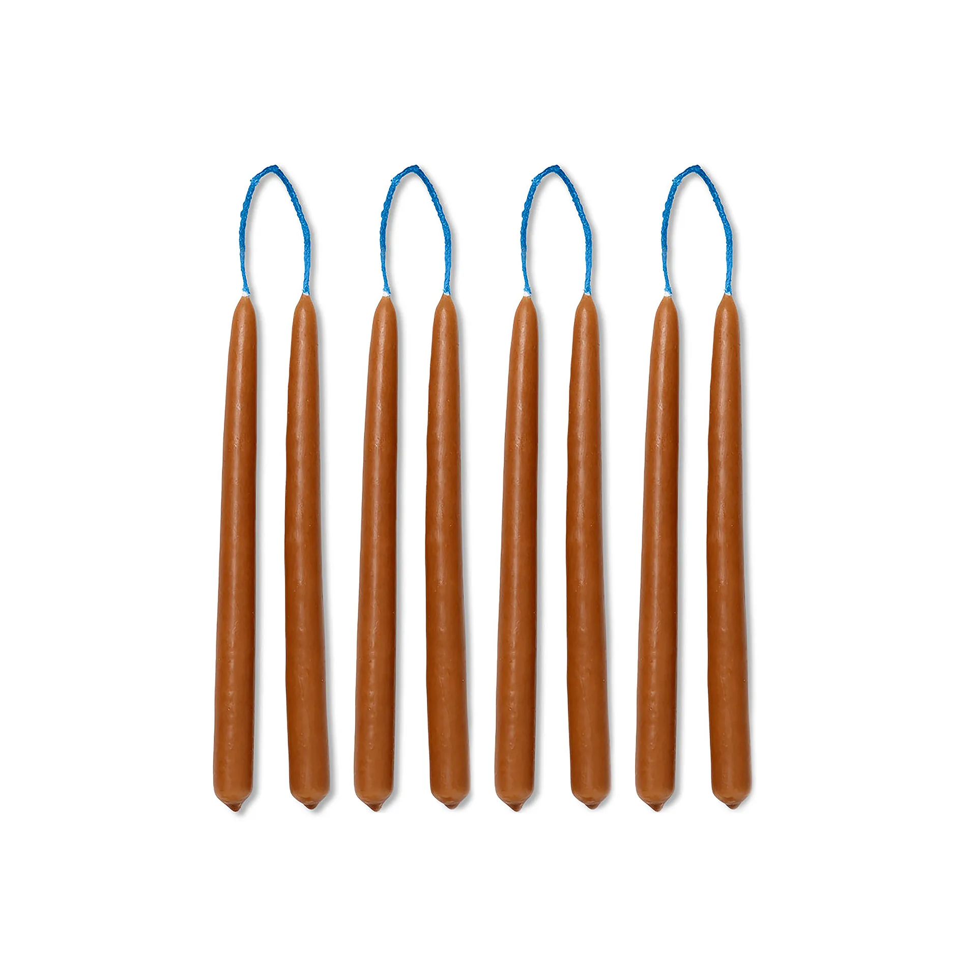 Velas Dipped 15 cm 8 un, Âmbar Ferm Living