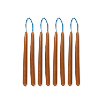 Velas Dipped 15 cm 8 un - Âmbar - Ferm Living